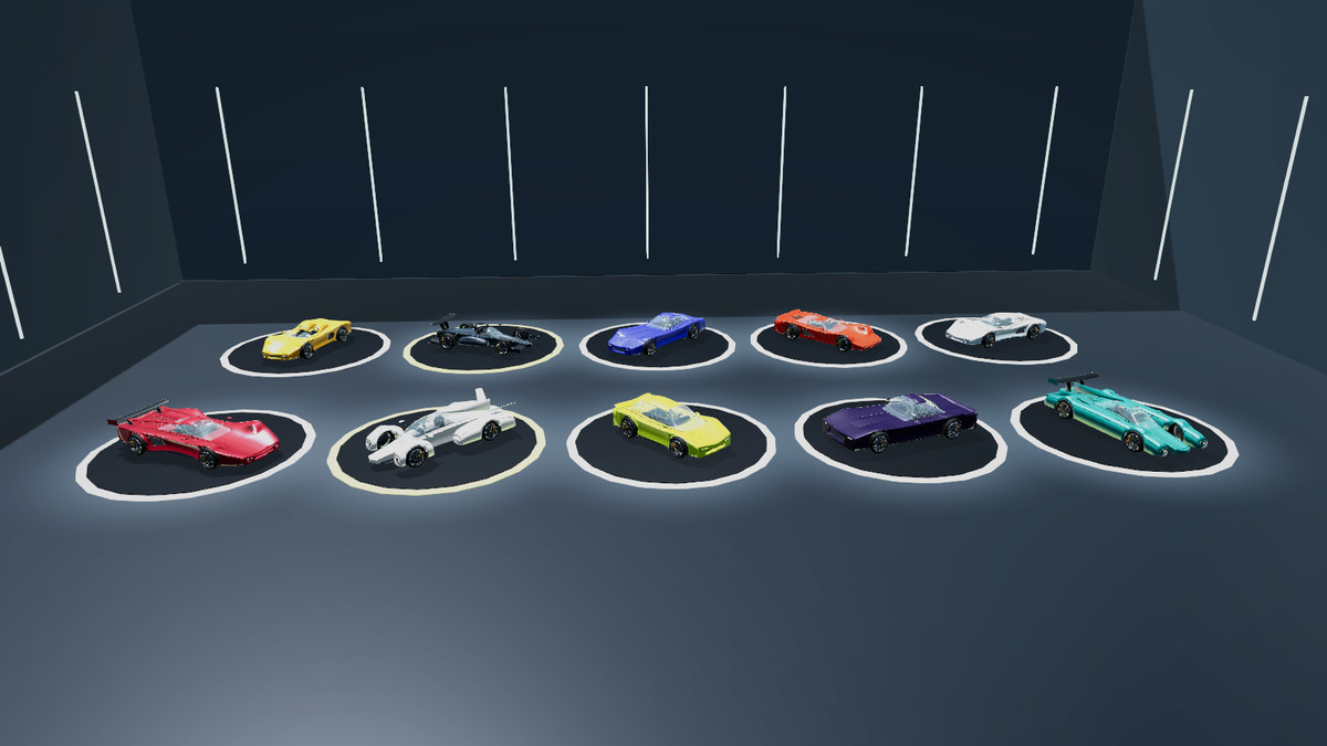 VANTA: Futuristic Sci-Fi Racing Cars