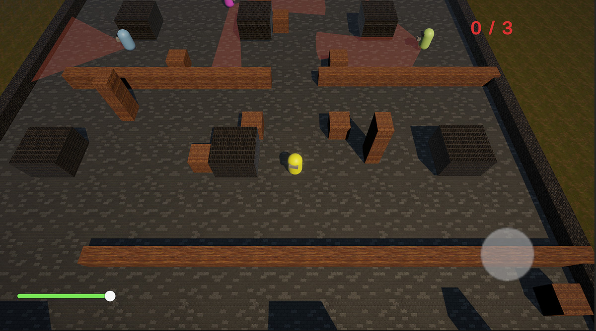 Top-Down Stealth Assassin AI