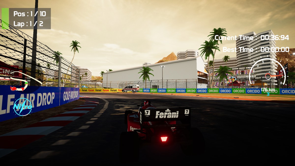 F.1 Racing Game 2