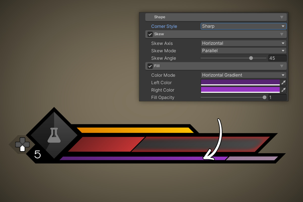 UI Shapes – Procedural Image Effects