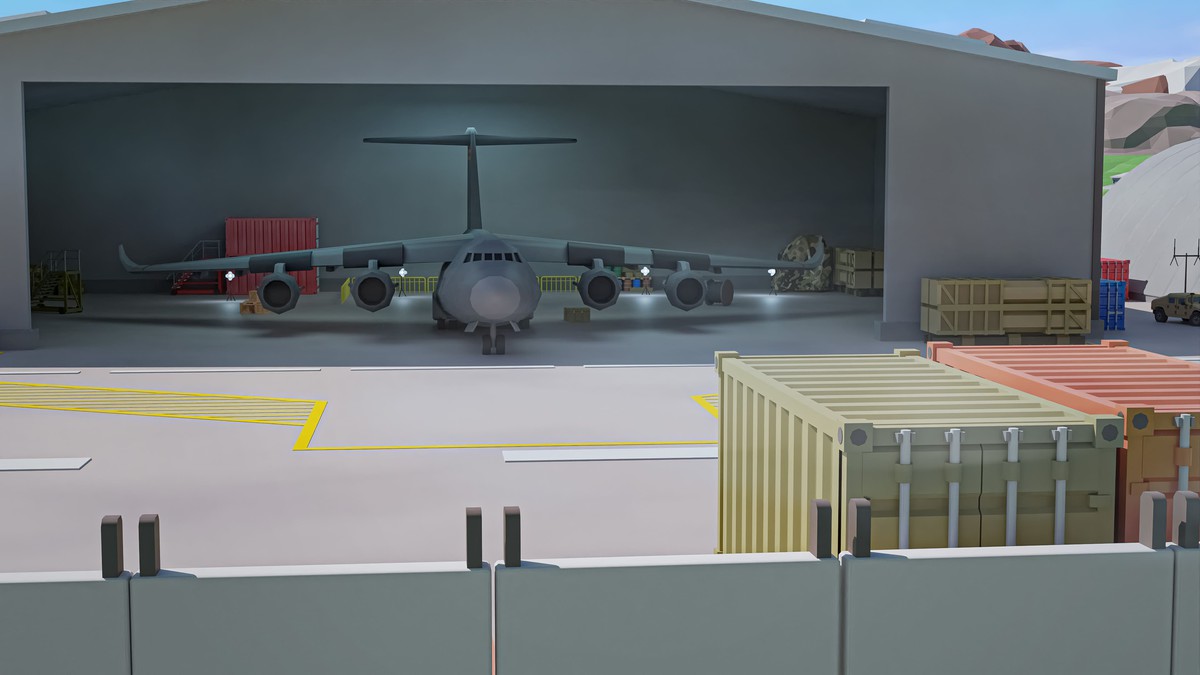 Military 2 - Low Poly 3D Models Pack