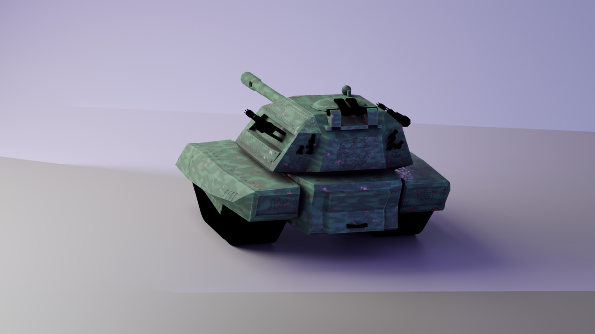 Tank Low-Poly