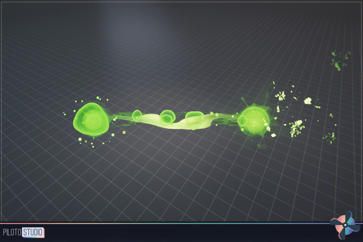 Stylized Laser Beam Attacks - 39 VFX