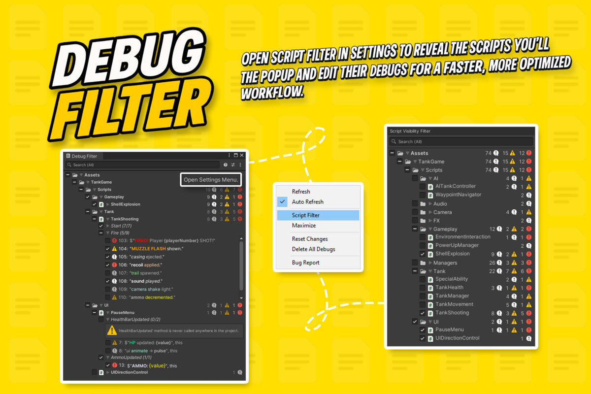 DEBUG FILTER – Advanced Log & Debug Management