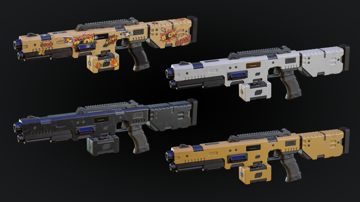 Weapon IMPACT - Animated Gun Bundle