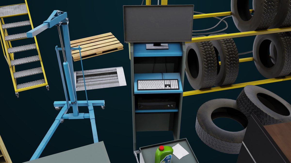 Workshop Tools Pack 01 UPR HDRP Textures