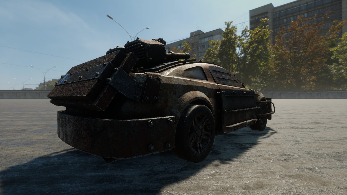 Apocalyptic Racing Car HQ