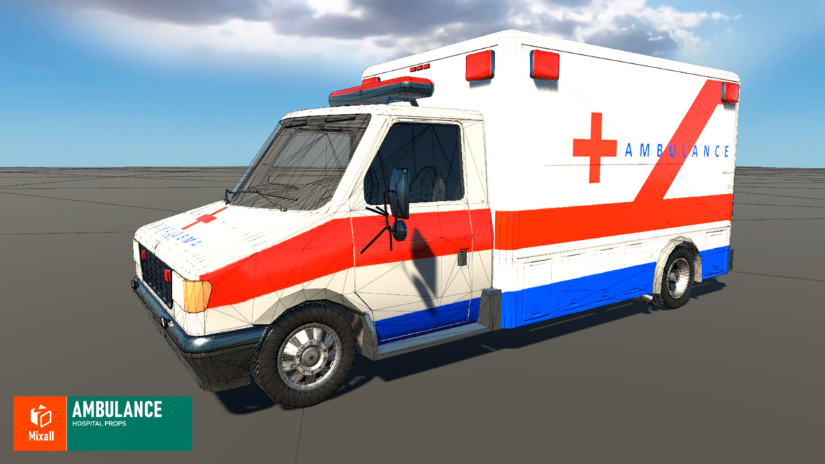 Ambulance - hospital props