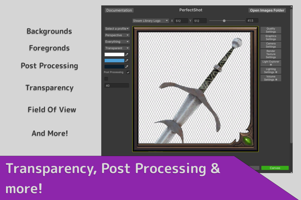 PerfectShot - Marketing & Icons Editor Tool