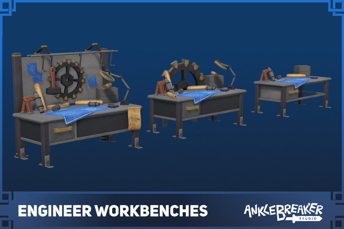 Stylized Workbenches | MEGAPACK#2