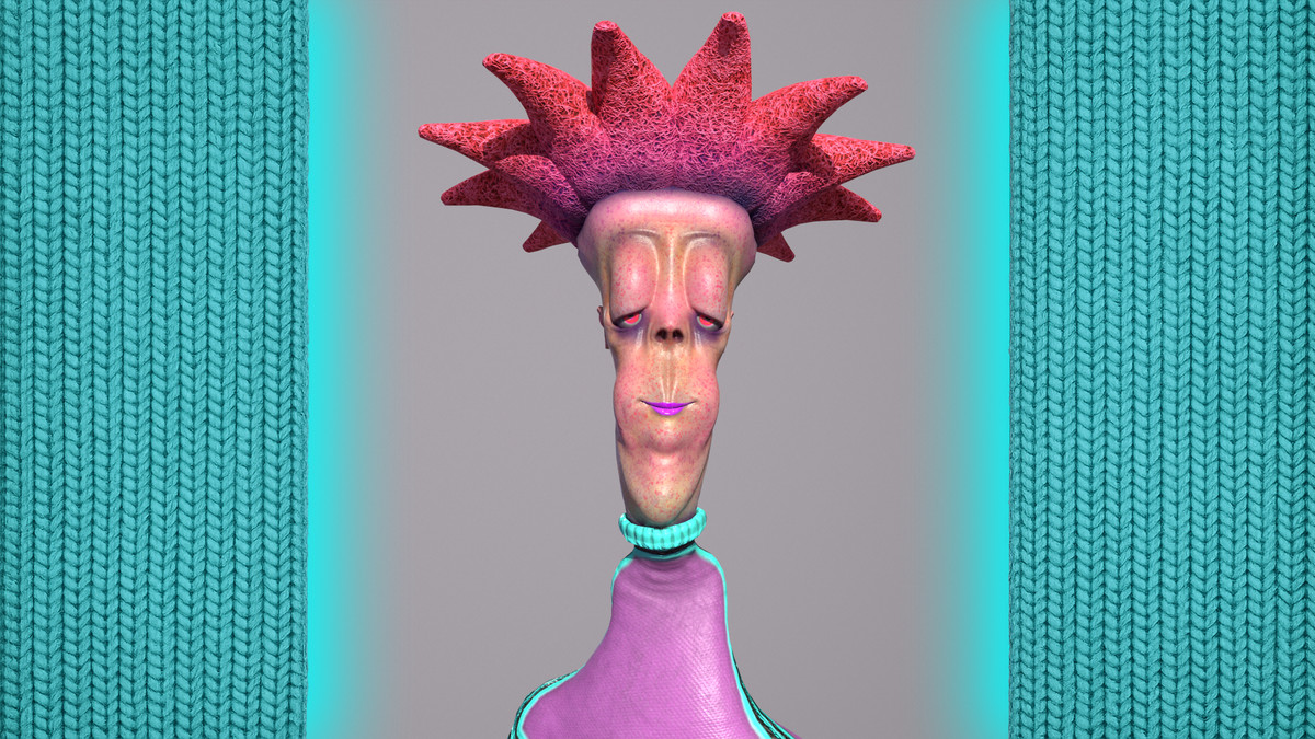 Funky Cartoon Man - Pete