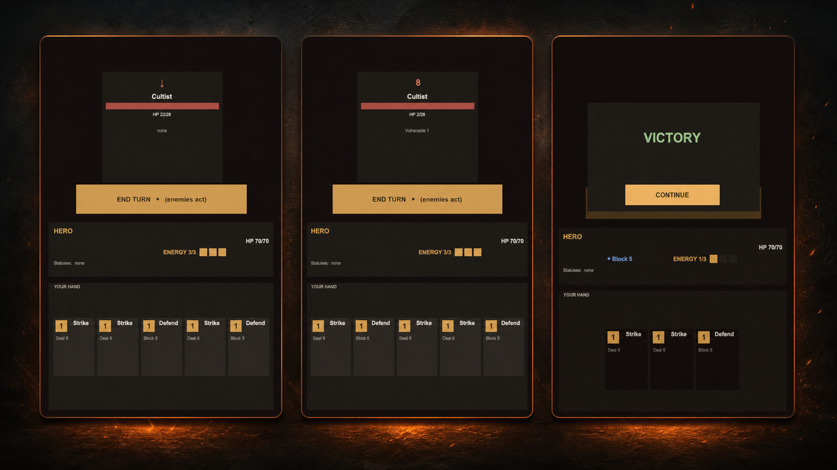 Roguelike Deckbuilder Framework — Single-Player Card RPG Kit