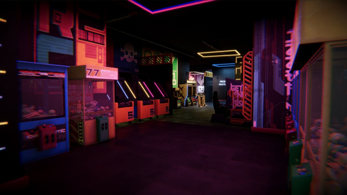 Arcade Lounge Modular 3d Environment Pack