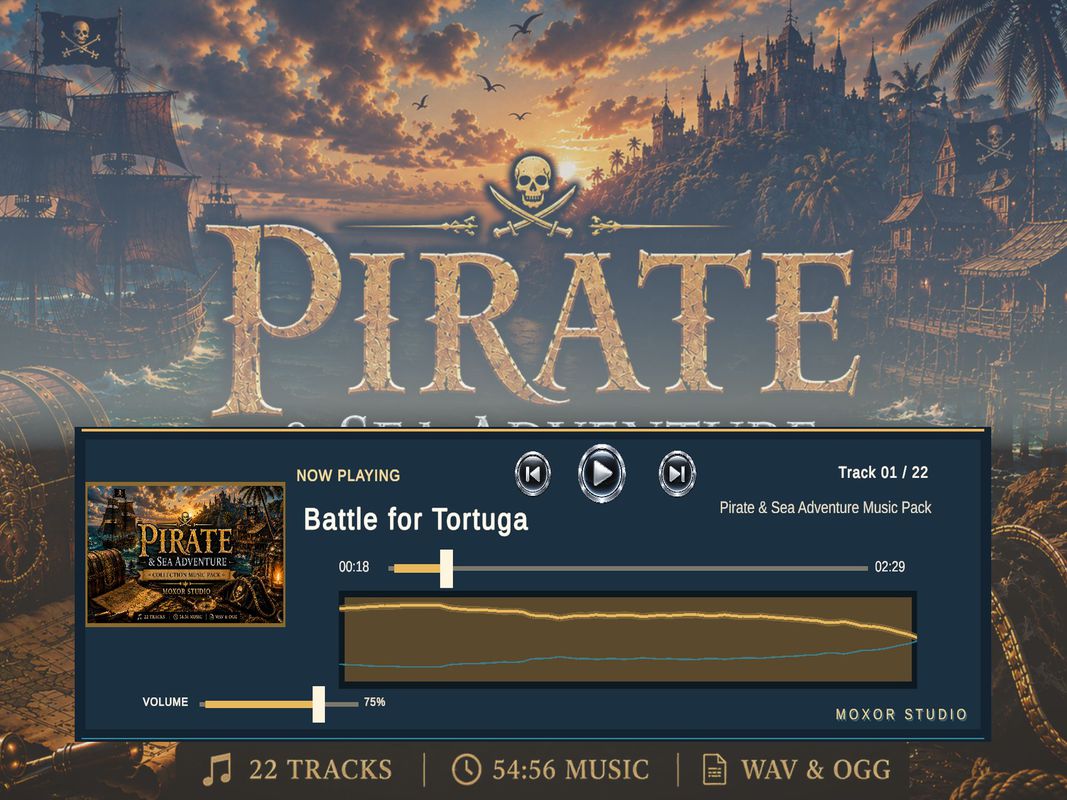 Pirate & Sea Adventure Collection Music Pack