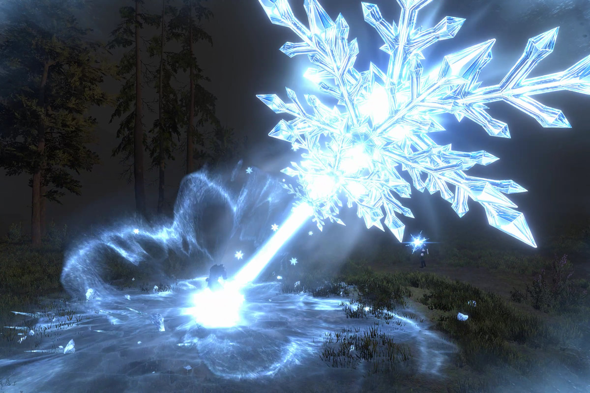 Realistic RPG ice and snow effects set