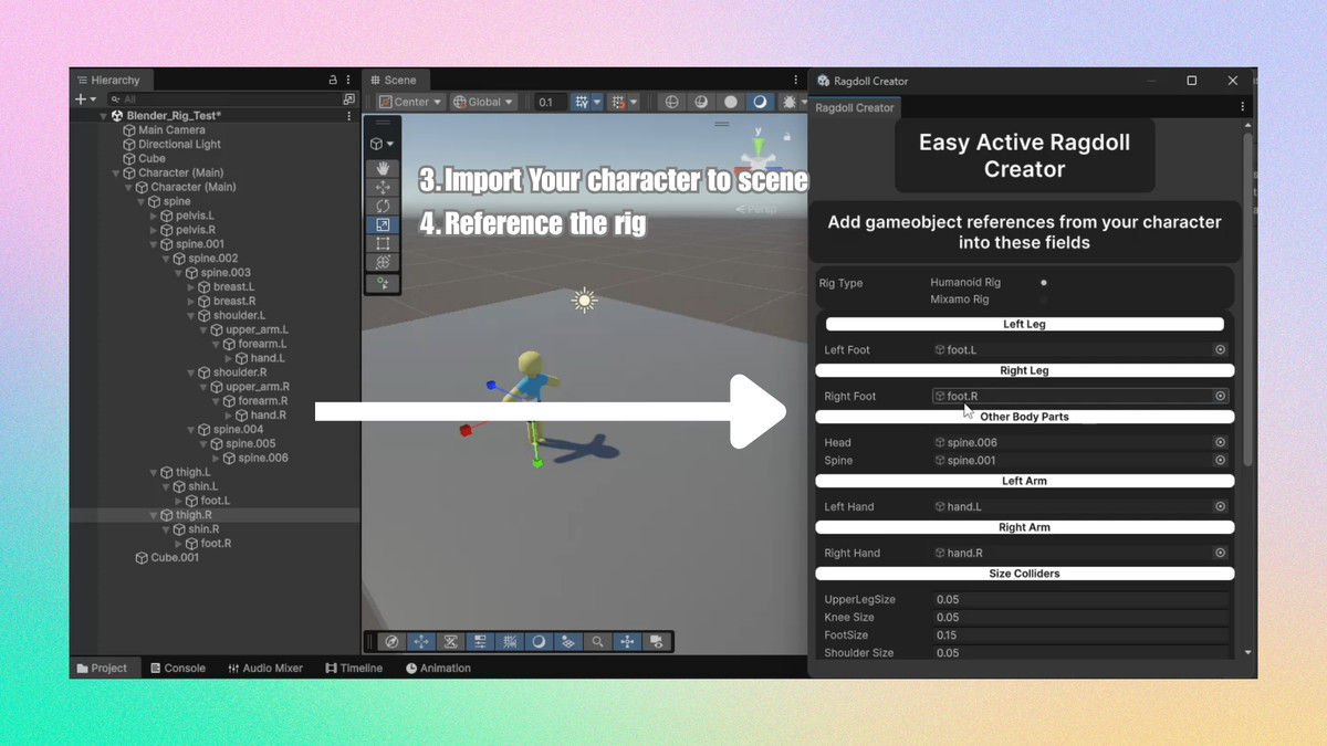 Easy Active Ragdoll Creator
