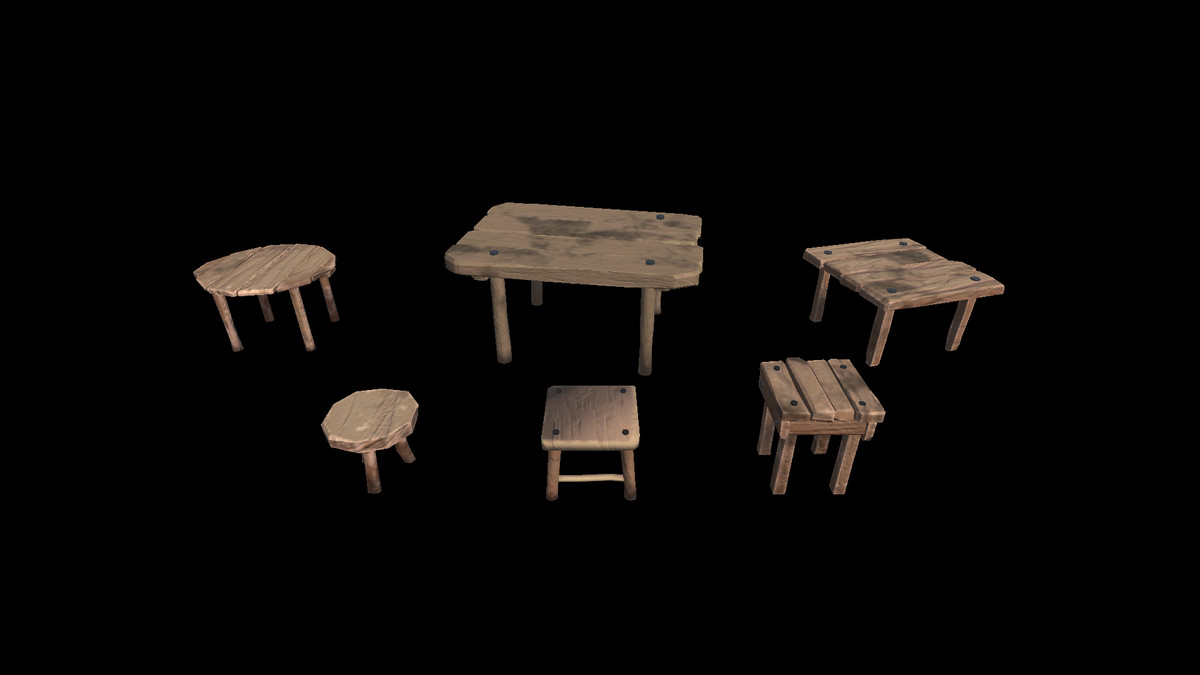 desert houses & props