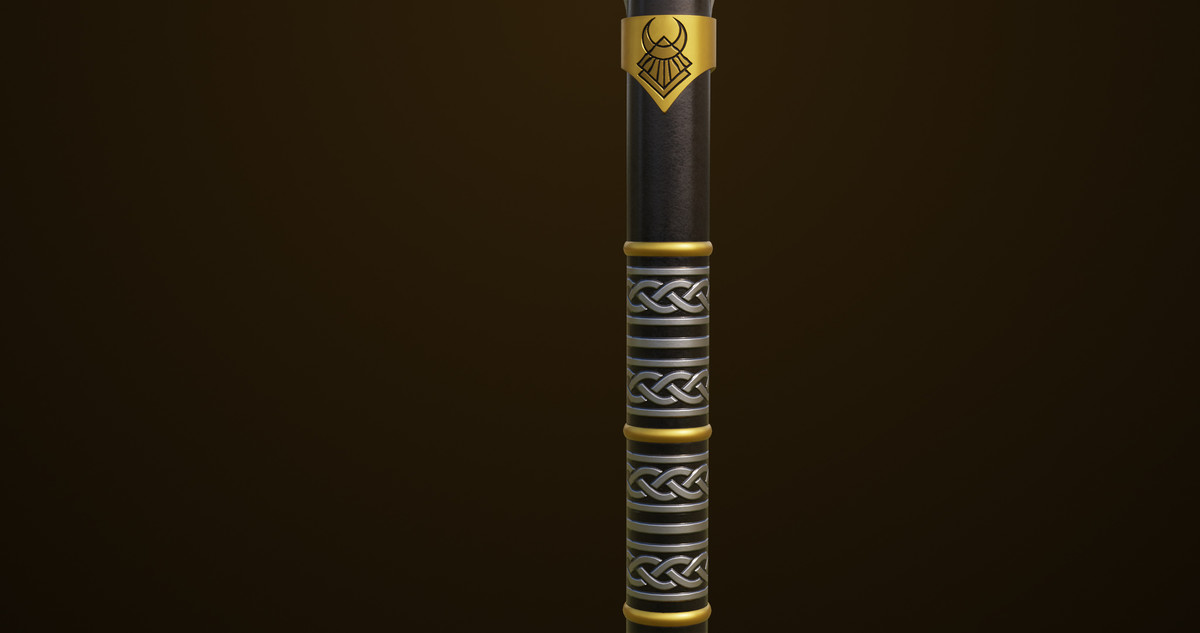 Battle Axe 01 URP HDRP Textures