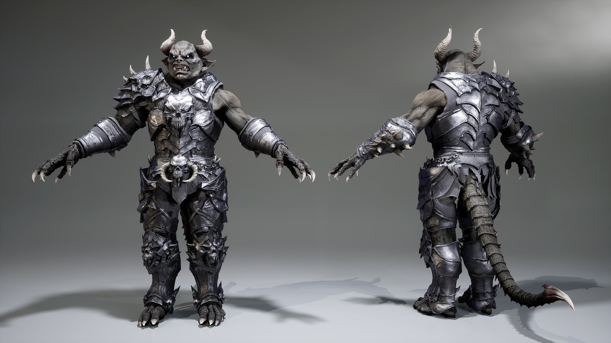 Medieval Demon Creature