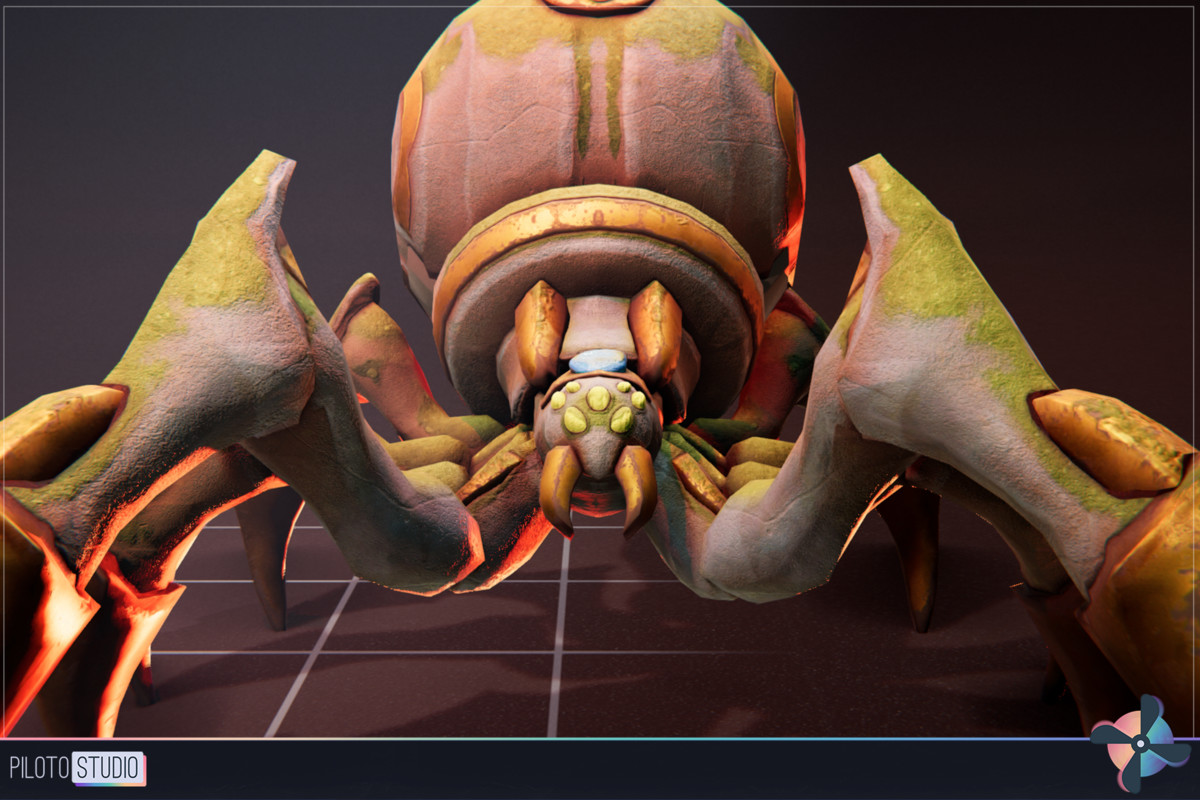 Spider Construct - 3 Characters + Animations