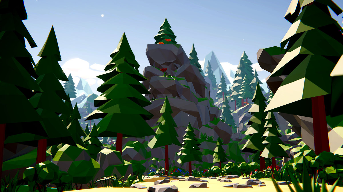 Rocky Valley - Polyart Environment