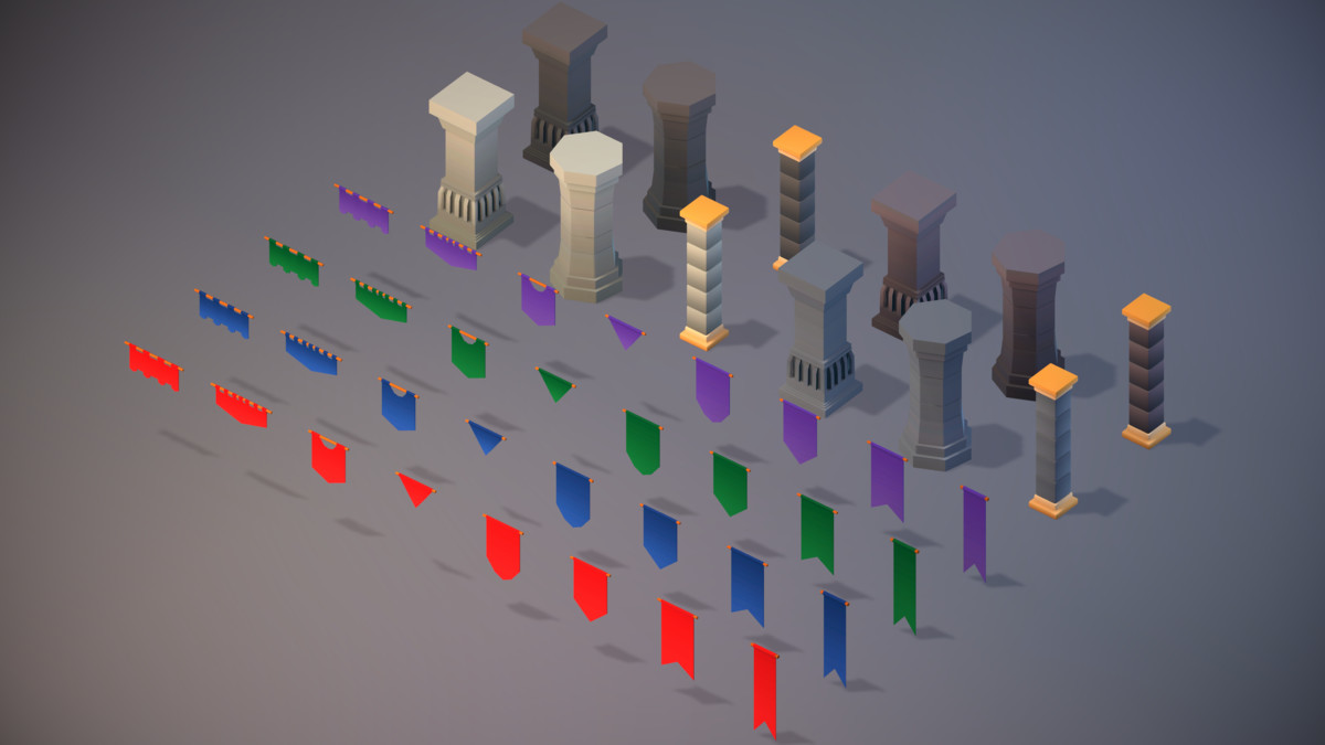 Voxel Valley Castle Pack LITE