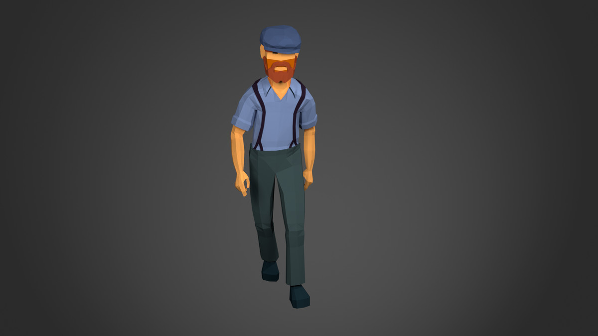 3D Characters World War 2 Lowpoly Pack