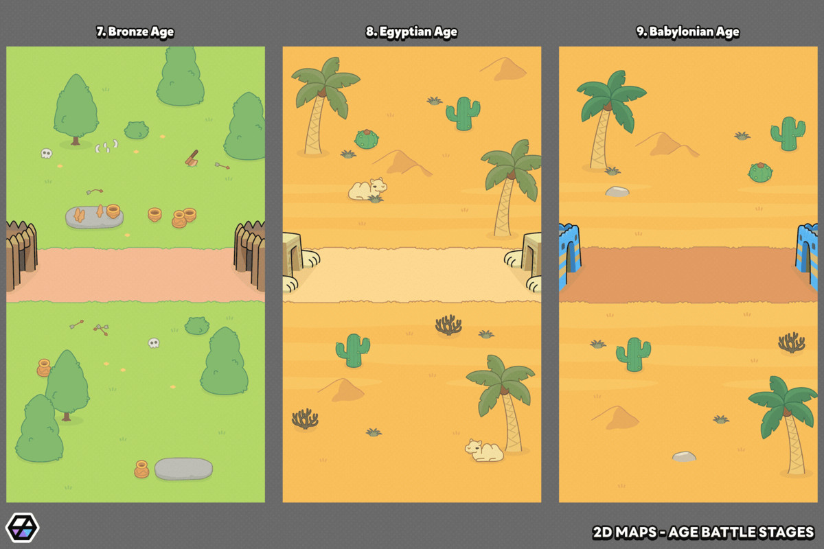 2D Maps - Age Battle Stages