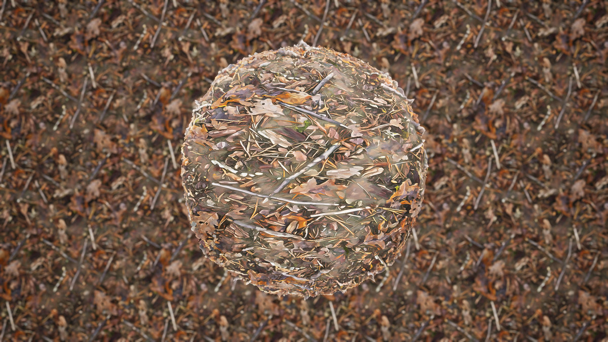 Stylized Materials - Forest Ground 1