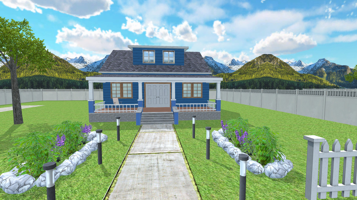 Modular Suburban Neighborhood Pack – Mobile Optimized Residential Environment