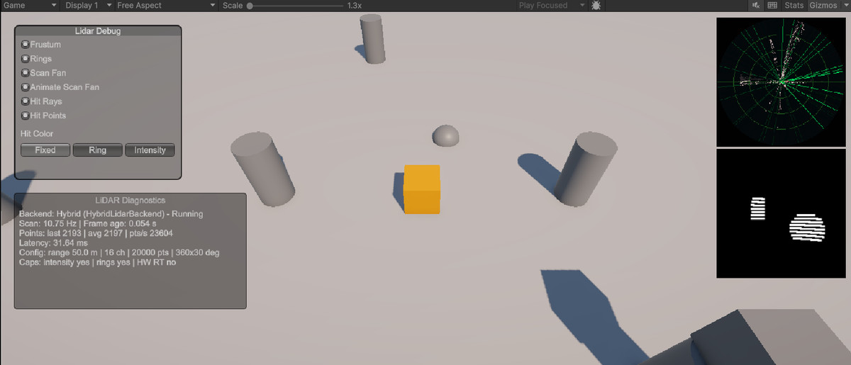 Lidar Component - Mini Map System (Pro)
