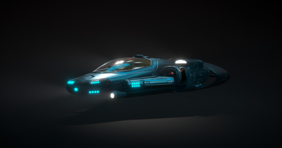 Sci-fi 3d model Pack