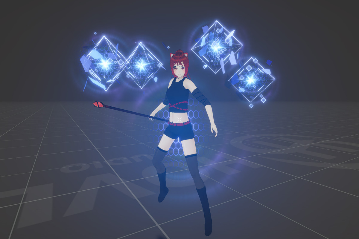 Character following orbs system