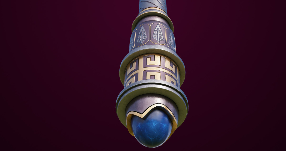 Battle Axe 02 URP HDRP Textures