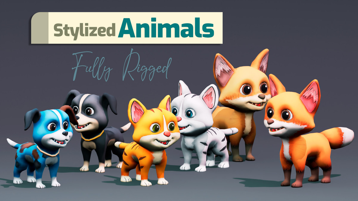 Stylized Animated Animals 1