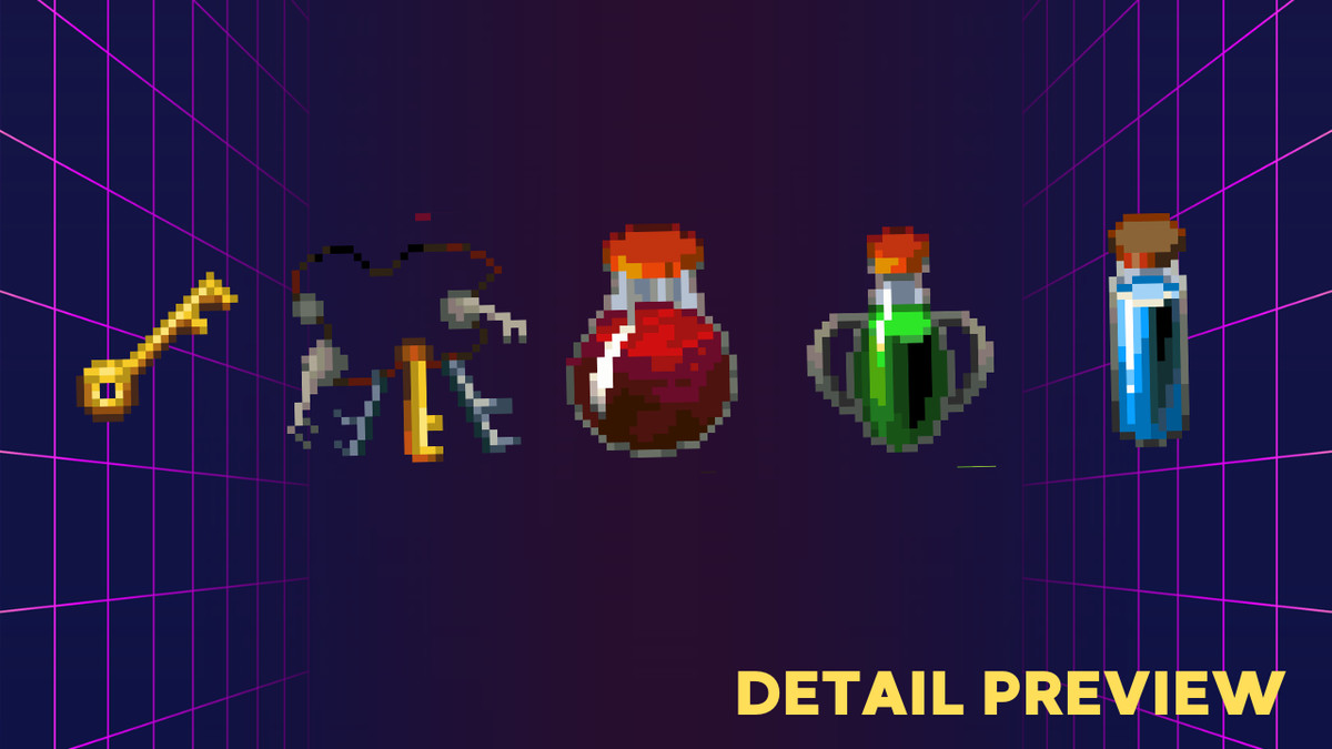 Tiny RPG – Fantasy Inventory Items, image 2
