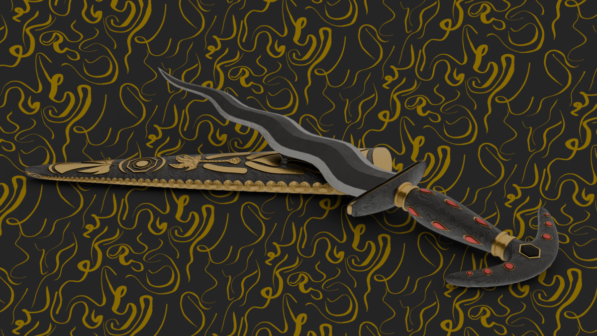 Ornate Dagger 3