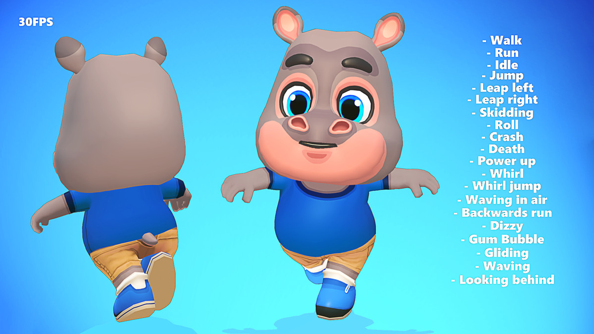 Hippo Animated