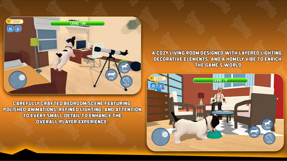 Dog Chaos – Complete Mobile Game Template