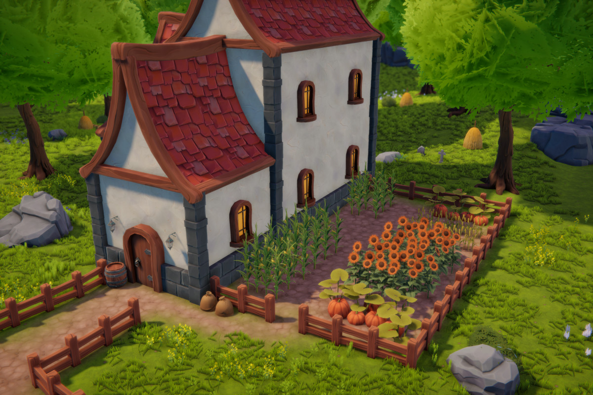 Stylized Medieval Modular Fort and Castle