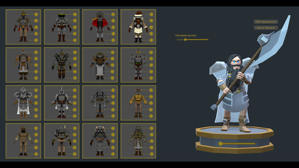 Low Poly Dwarf Factory