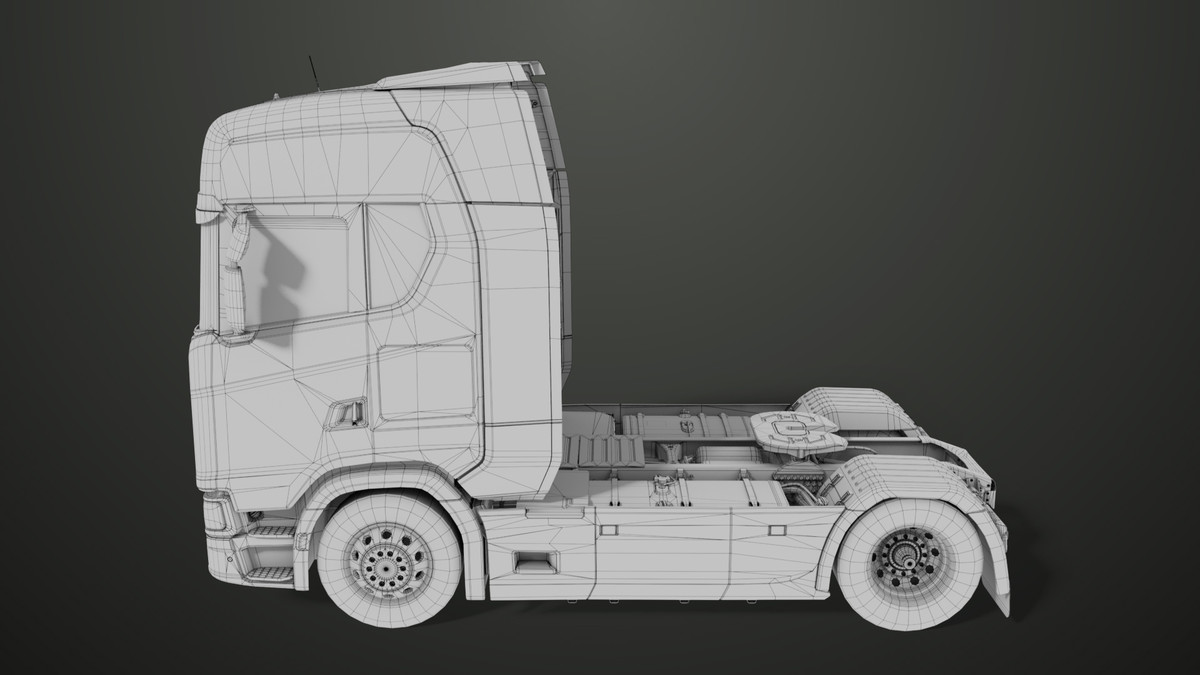 Chassis 06 Generic White URP HDRP Textures