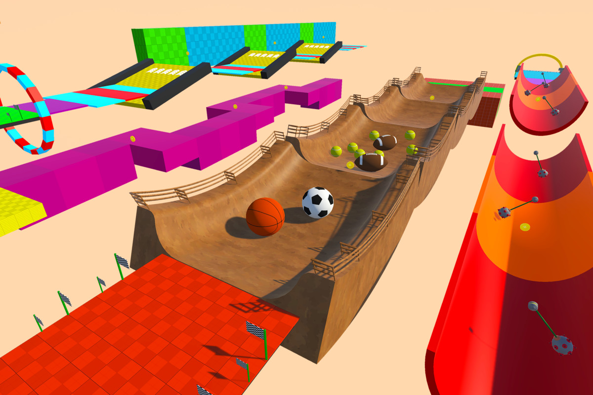 Obby Style Car Game Level Pack