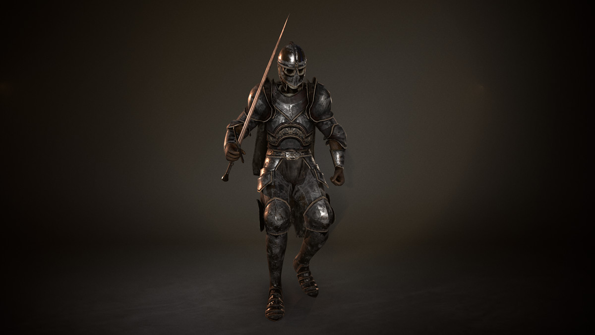 Skeleton Knight Warrior