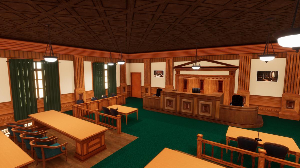 Courtroom Interior
