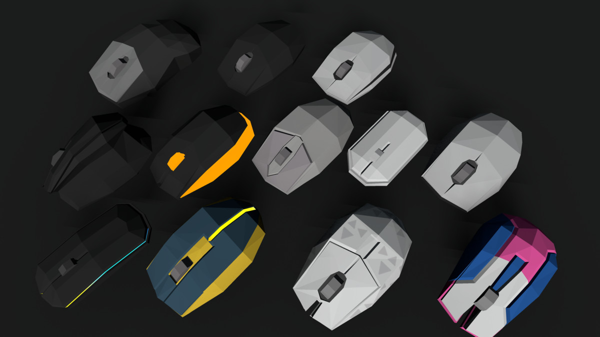 polygonal modular computer pack