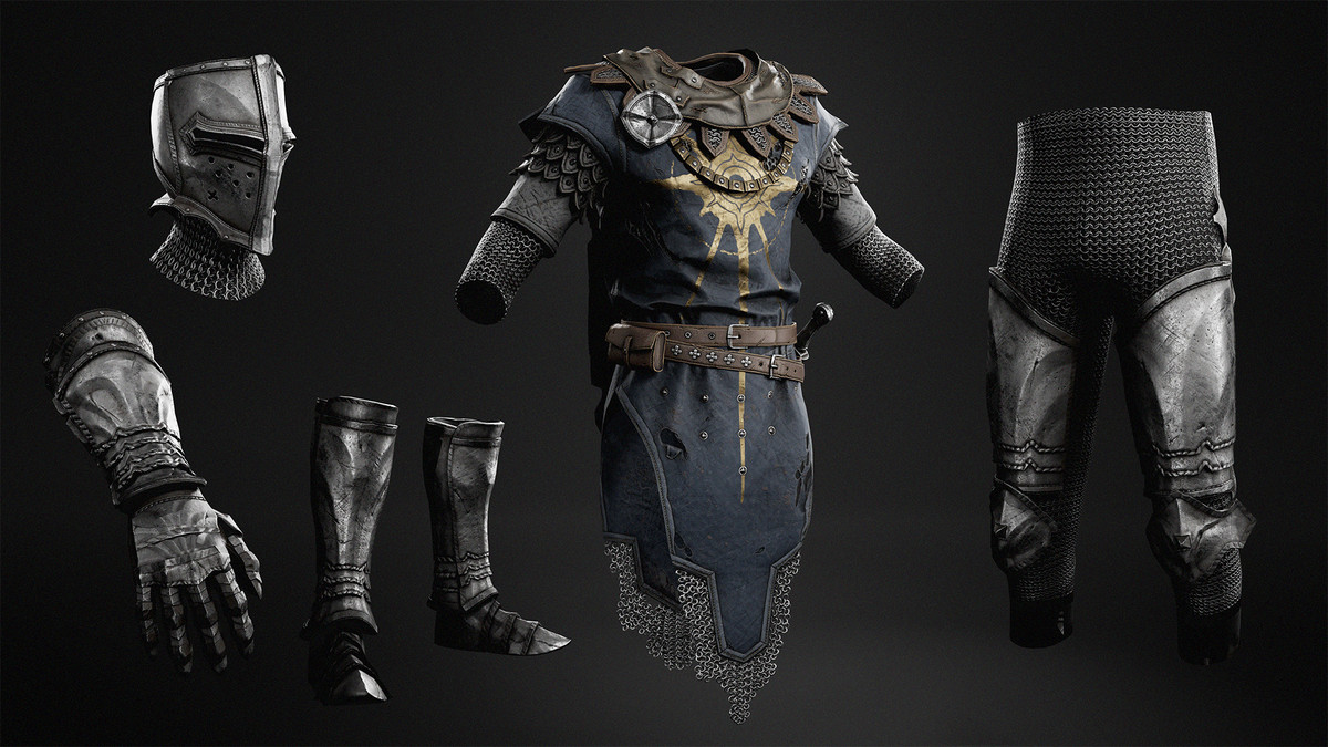 Fallen Knight - Male and Female