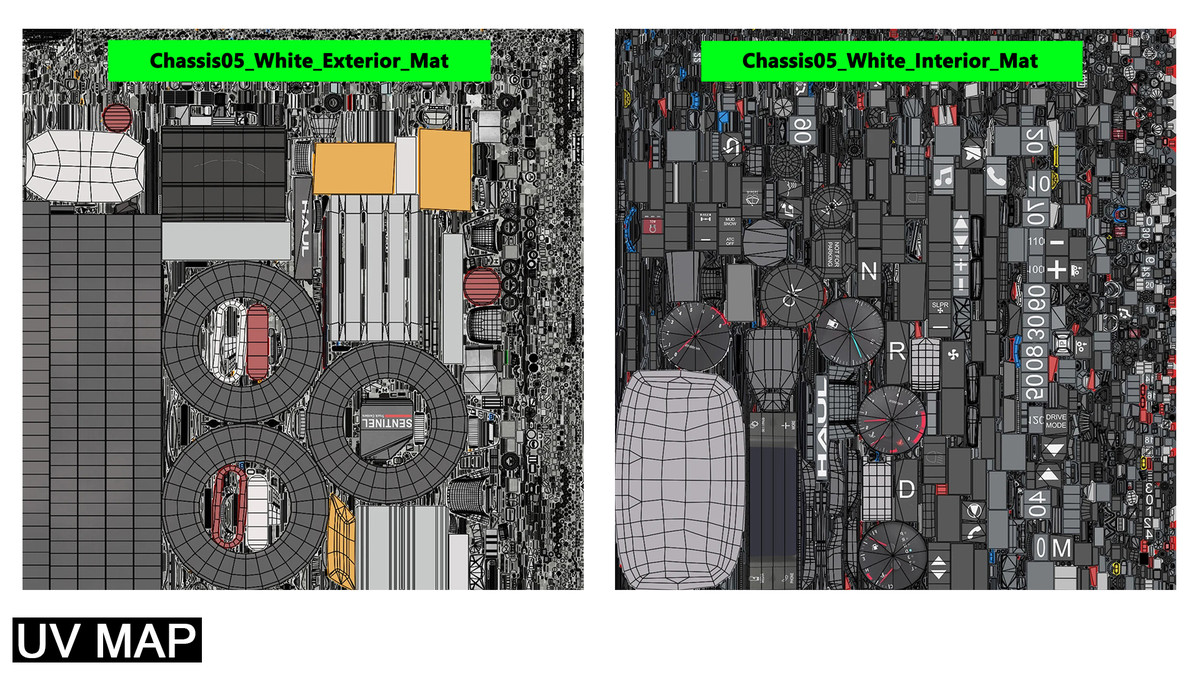 Heavy Truck 6 Chassis Collection URP HDRP Textures