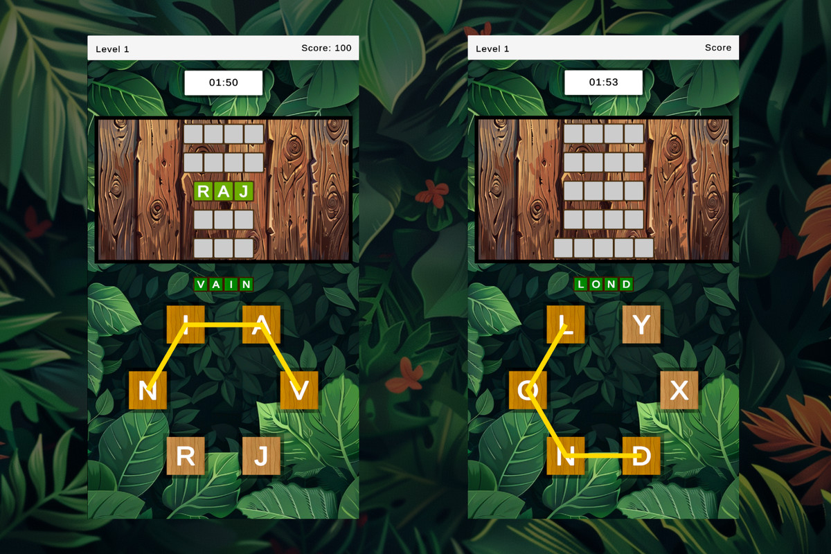 Word Connect Game Template - Complete System