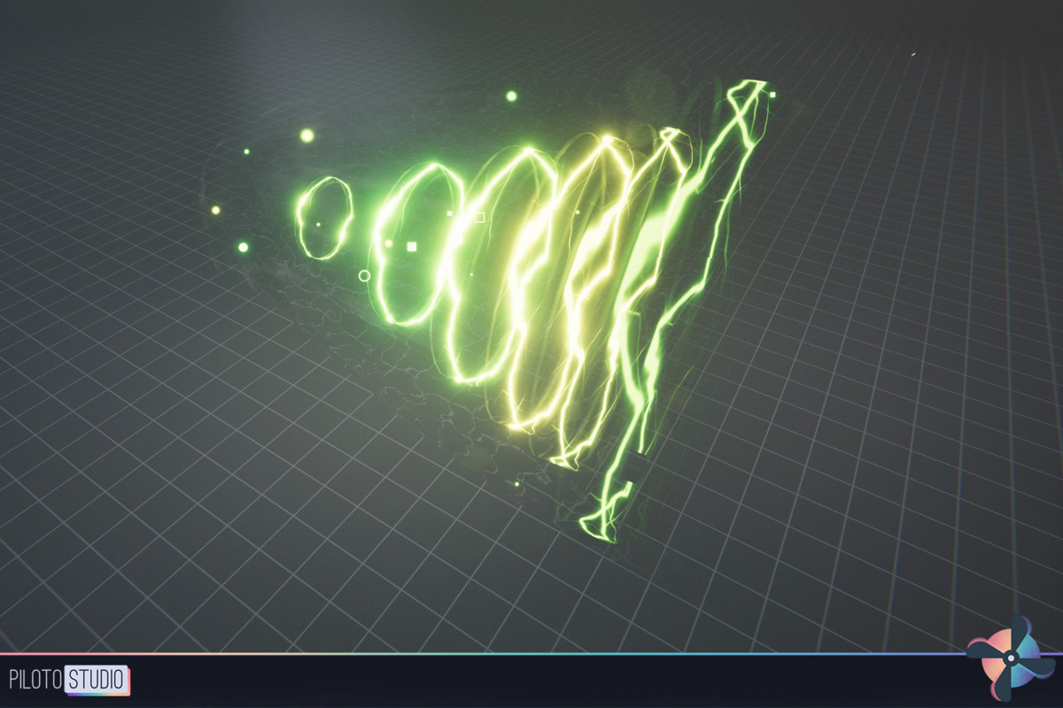 Sci-Fi, Tech, Futuristic Stylized VFX Starter Kit